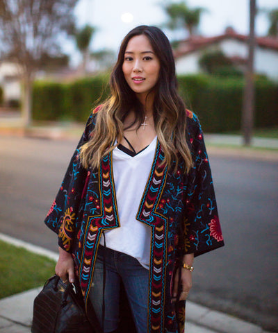 haori japonais femme